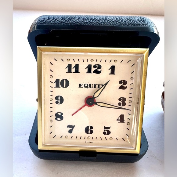Equity and Westclox Travel Foldable Alarm Clocks - Picture 2 of 10